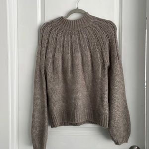 Abercrombie & Fitch Cable Knit  Cowl Neck Sweater